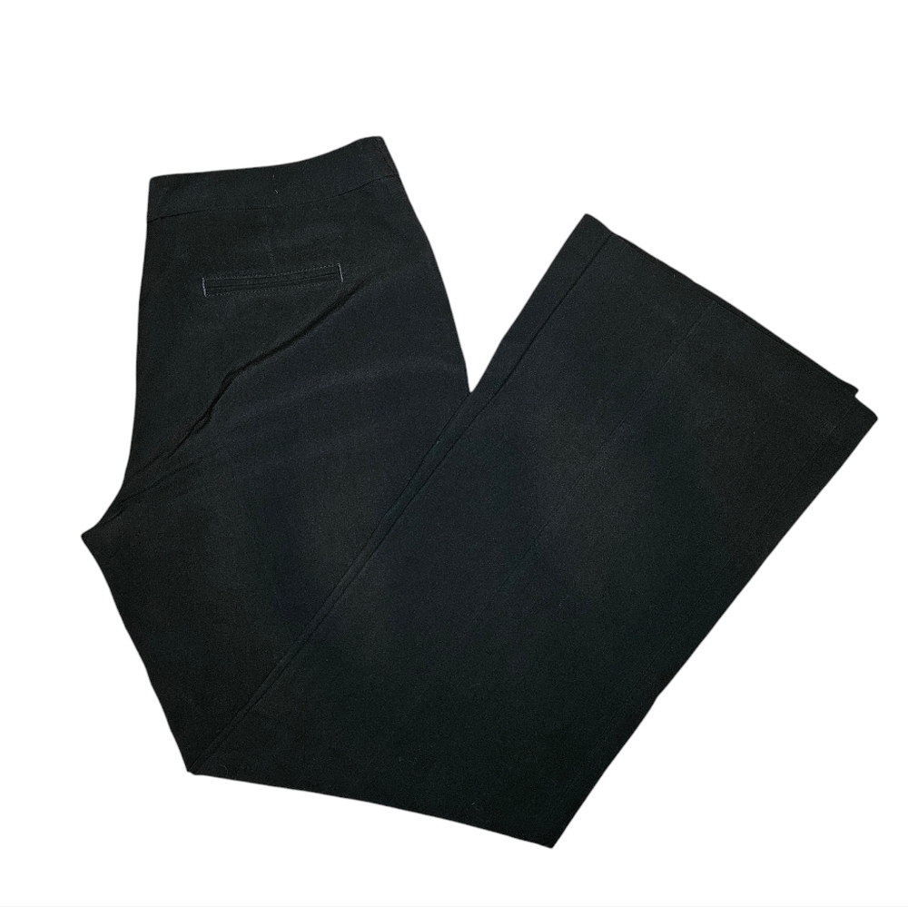 Nicole Miller New York Solid Black Work Pant Size 10